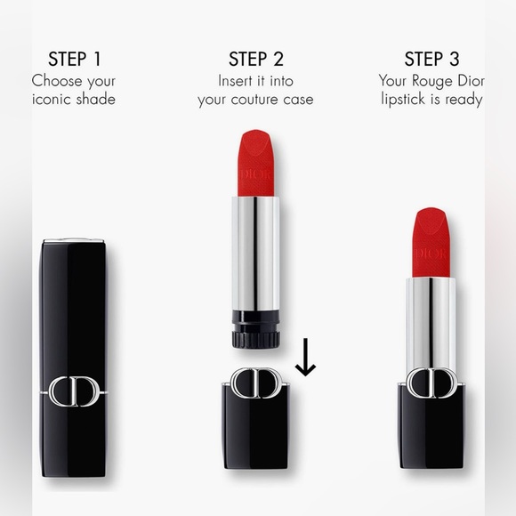 Christian Dior | Rouge Dior Satin Lipstick 080 Red Smile | Refillable - Picture 11 of 11
